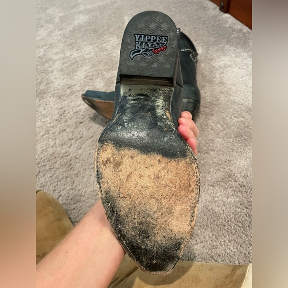 Old Gringo yippee kiyay boots - Picture 8 of 14